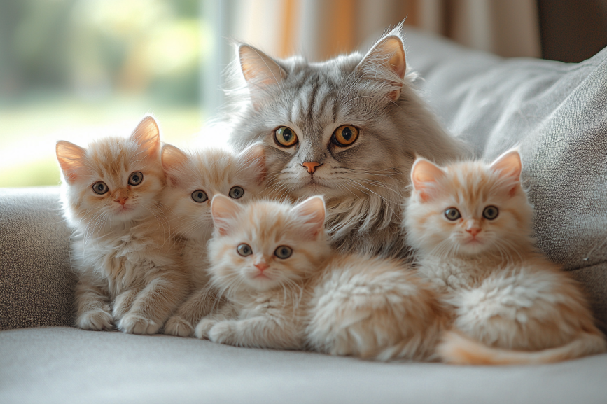  family of persian cats